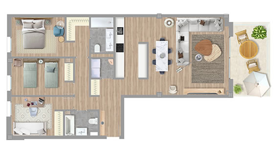Grupo Galia - La Altana Aljarafe - Residencial Premium entre Gines y Espartinas